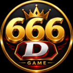 666D Game Logo – Bold and Modern Design.
